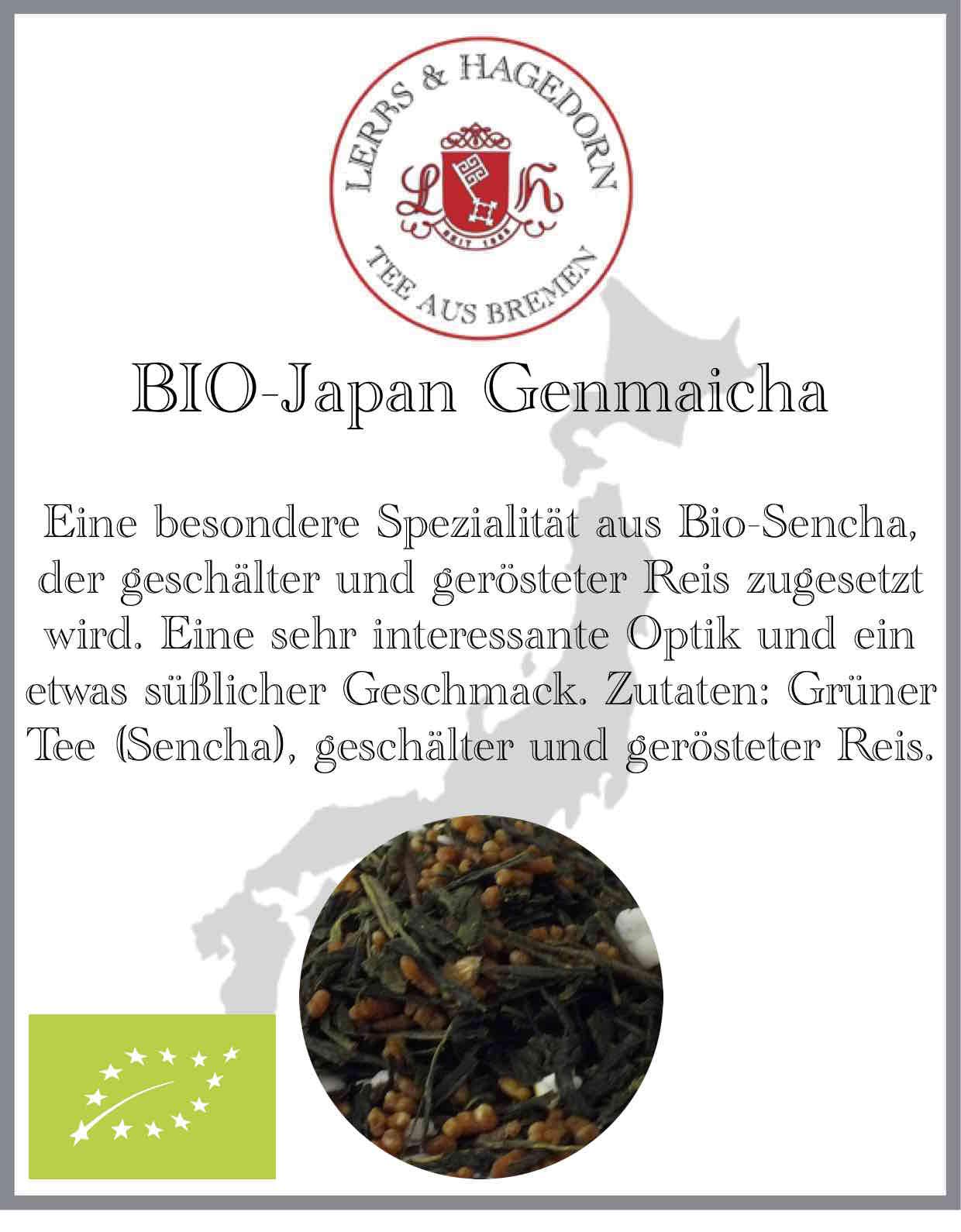 Lerbs & Hagedorn, BIO Japan Tee Genmaicha | 1.5kg (ca. 122 Liter)