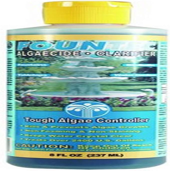 EasyCare FounTec Algaecide and Clarifier, 8 oz. Bottle
