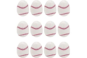 12PCS Easter Eggs Sports Balls Decorations Plastic Empty Easter Eggs Fillable Egg...