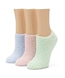 womens Shortie Slipper Sock, 3 Pair Pack