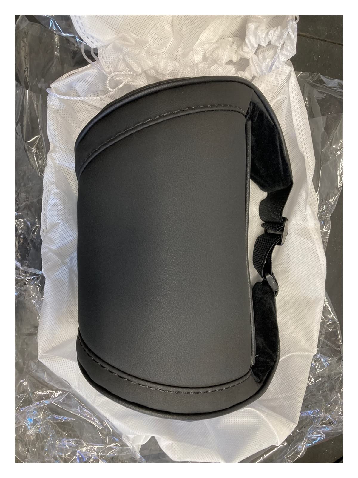 2pcs /1pc Almohada para el cuello del reposacabezas del automóvil Compatible con la silla del asiento en la cubierta de la tela del cojín del algodón de la espuma de la memoria del automóvil