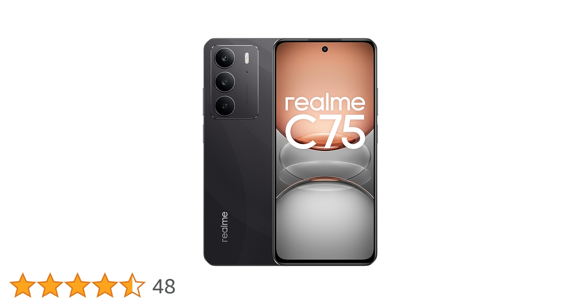 realme C75 8+128GB Smartphone, IP69, 5828mAh Battery