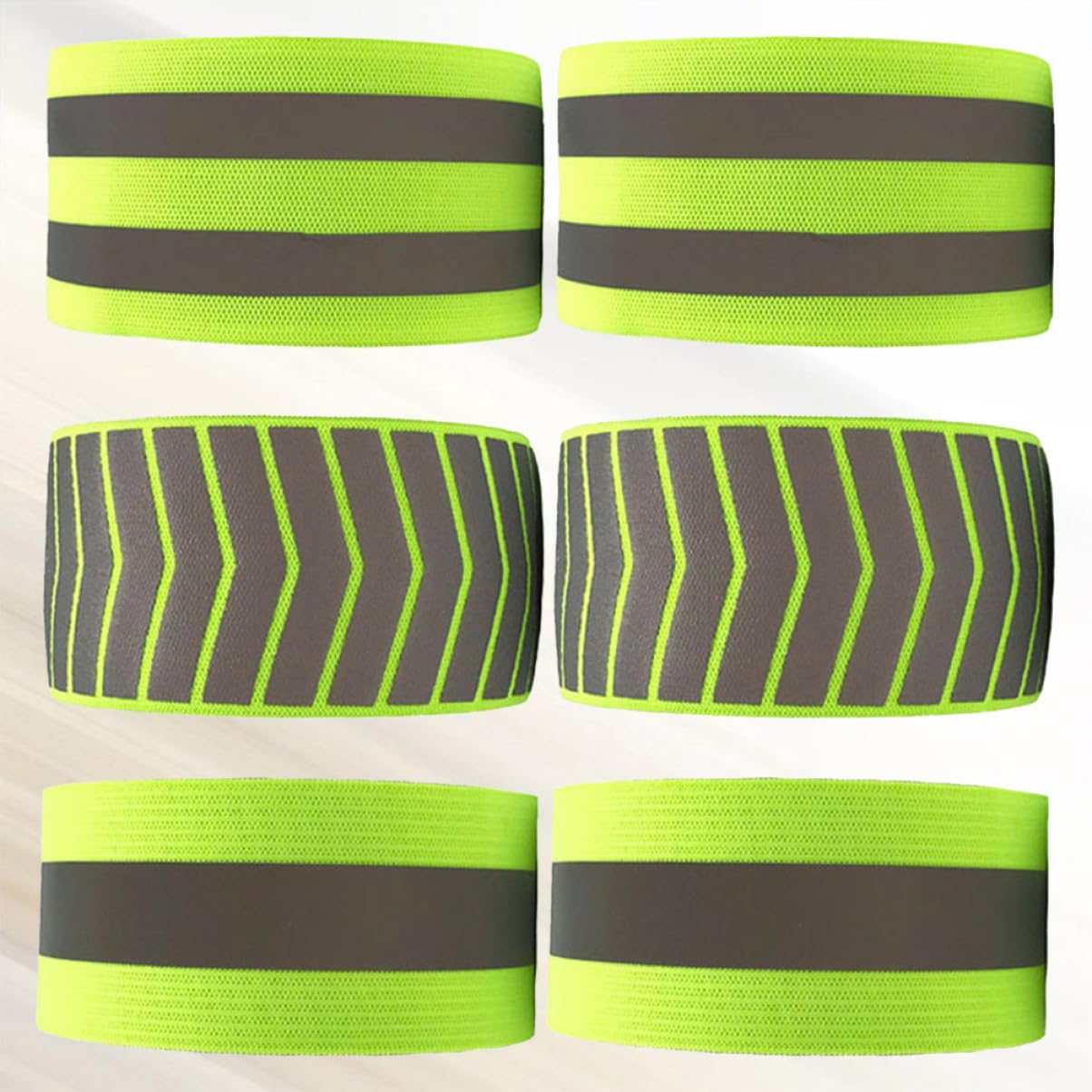 Toddmomy 18 Piezas Correa De Muñeca Reflectante Pulsera Verde Bicicleta Reflector Pulseras De Visibilidad Pulsera Verde Brazalete Reflectores Pulseras Fluorescentes Correa De Tobillo
