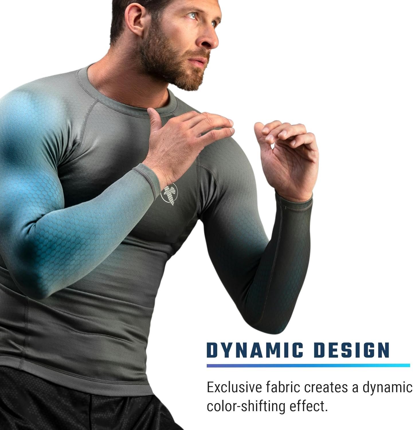 Hayabusa Fusion Long Sleeve Jiu Jitsu Rashguard - Image 2