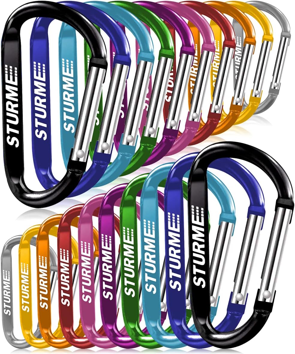 20pcs 2.7 Inches key ring clip