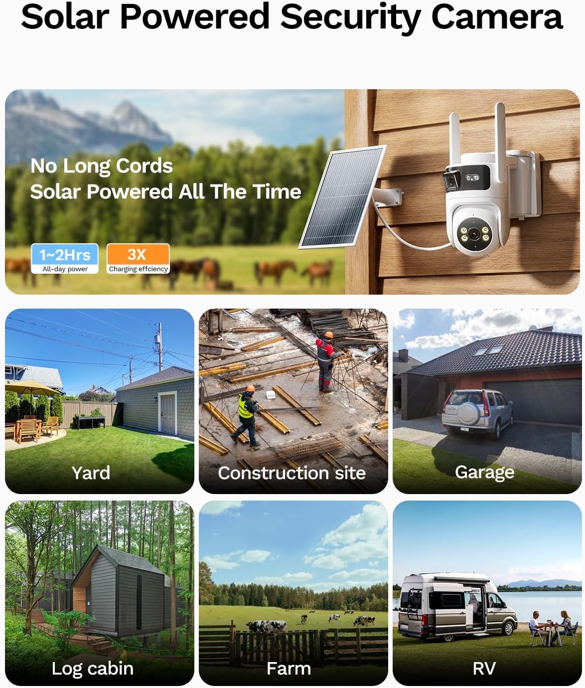 24/7 AOV Dual Lens Solar Security Camera Wireless Outdoor, 2K+2K WiFi 6 10 71tEJfEcAzL. AC SL1500