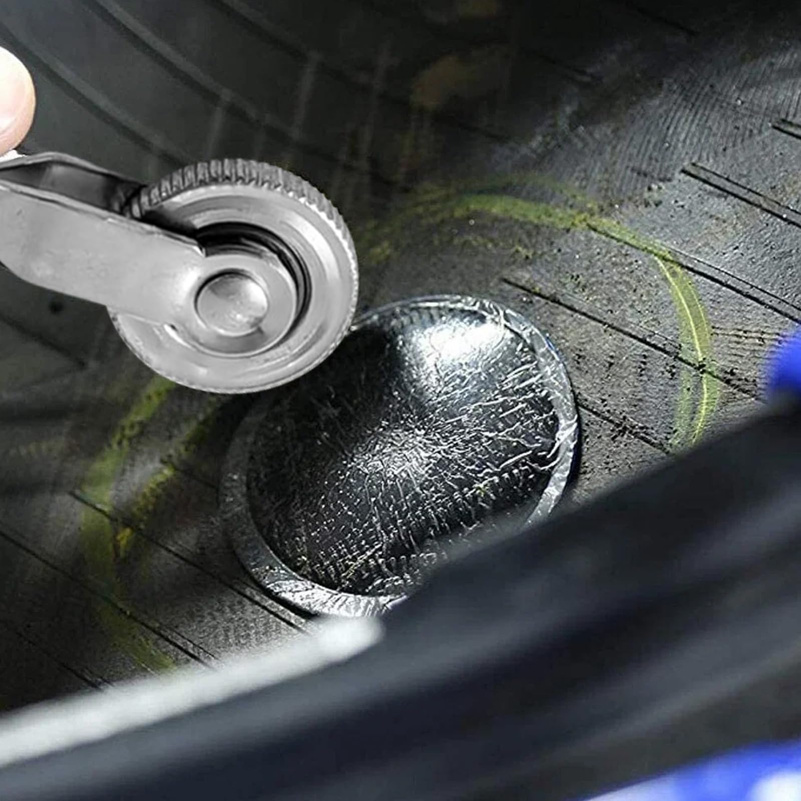 Narzędzia do naprawy opon, zawiera 2500 obr./min wytrzymały bufor do opon o niskiej prędkości, koła polerskie do opon 42 mm 55 mm, nóż do skrobania wałków do opon