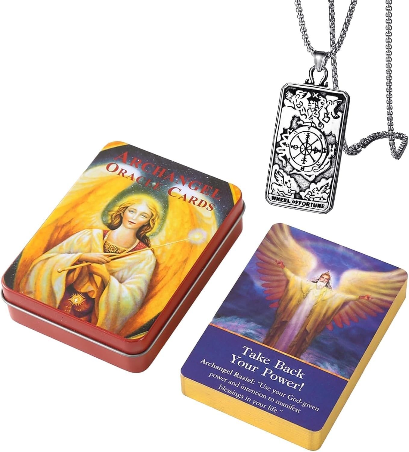 アークエンジェル　ミカエル　エンジェルセラピーオラクルカード 大天使ミカエルオラクルカード(日本語版説明書付)新装版