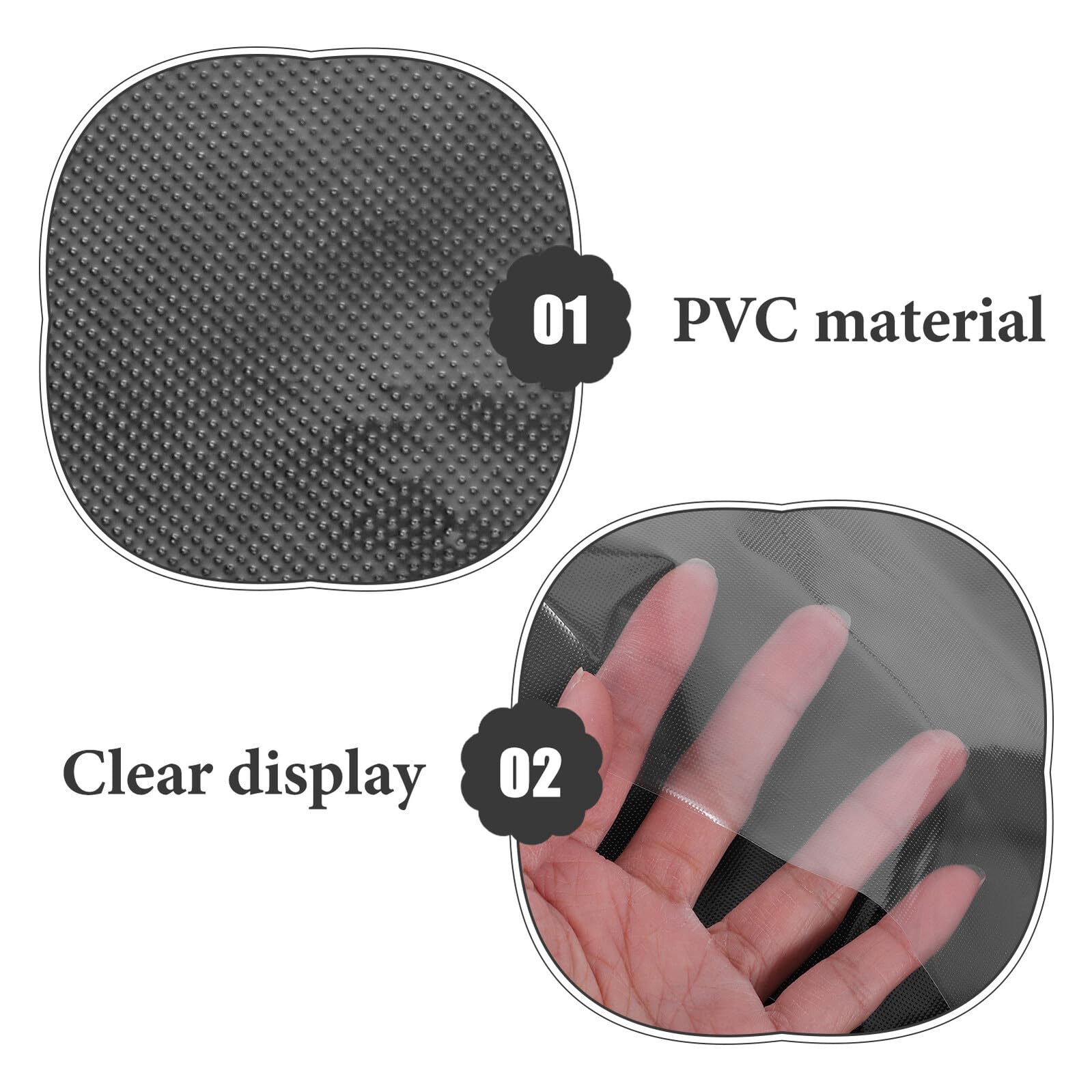 Porte-dossards de Sport 11 Trous 100 Pièces Pvc pour Coureurs Marathon