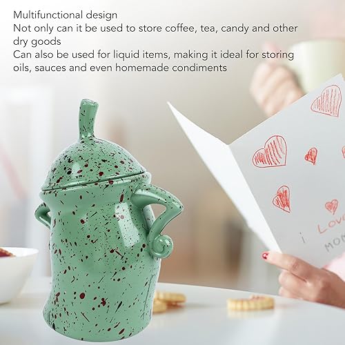 Miniatura 8 de Recipiente de almacenamiento de alimentos con actitud, contenedor de almacenamiento de alimentos, multiusos, único, interesante, de PVC, lindo tarro