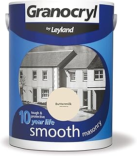 Leyland Granocryl Smooth Masonry, Buttermilk, 5L
