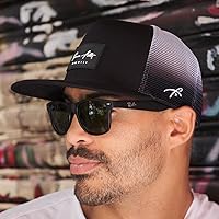 Vista 2 de Grace Folly - Gorra trucker unisex gorra de malla con cierre trasero negro (Black with Fade)