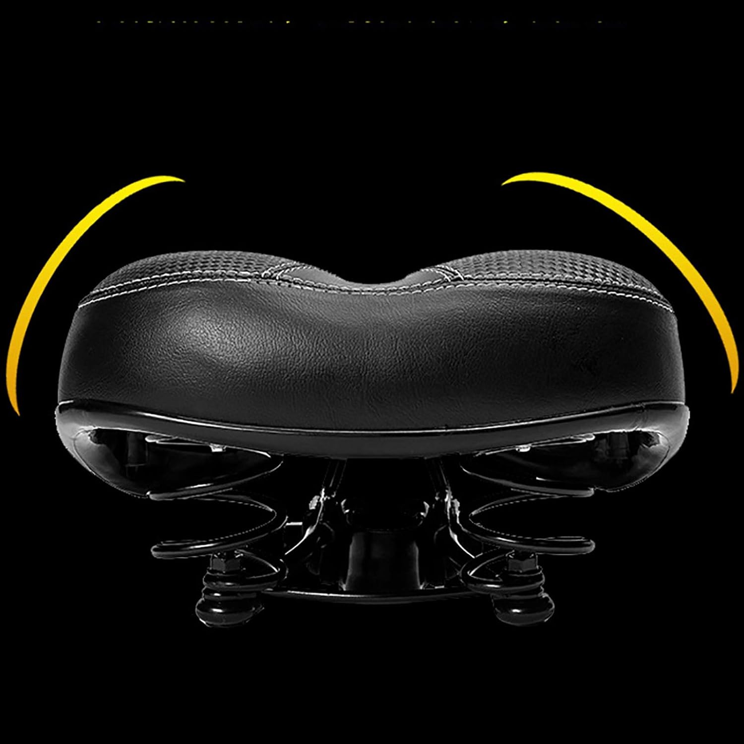 マウンテンバイクの座席 自転車のサドルソフト中空のサドル自転車アクセサリーサドルがほとんどのバイク メモリーフォーム付き自転車用シー