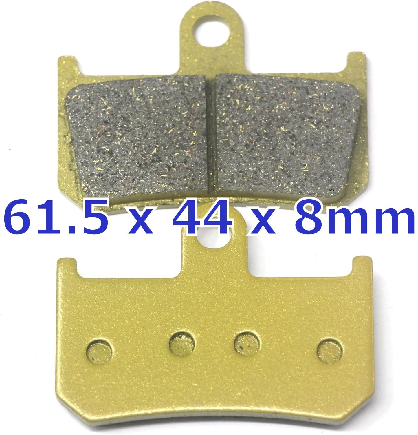 Amazon.com: Front Rear Brake Pads for Yamaha YZF R1 Brakes 2007