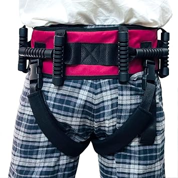 Elderly Walking Belt with Buckle Handle Transition Belt for Elderly Transition Lift Belt Standing Walking Aid, M
