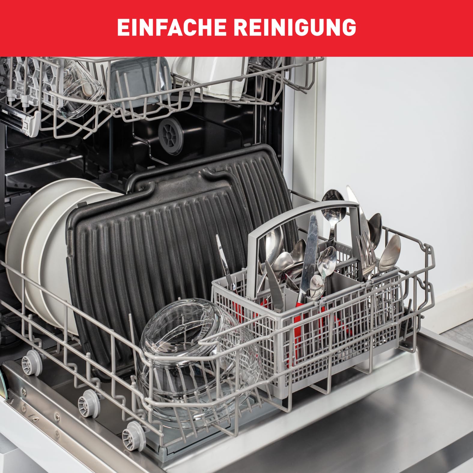 Tefal Kontaktgrill 2-in-1 Sandwichmaker 2000W 32x32x14 cm GC3050