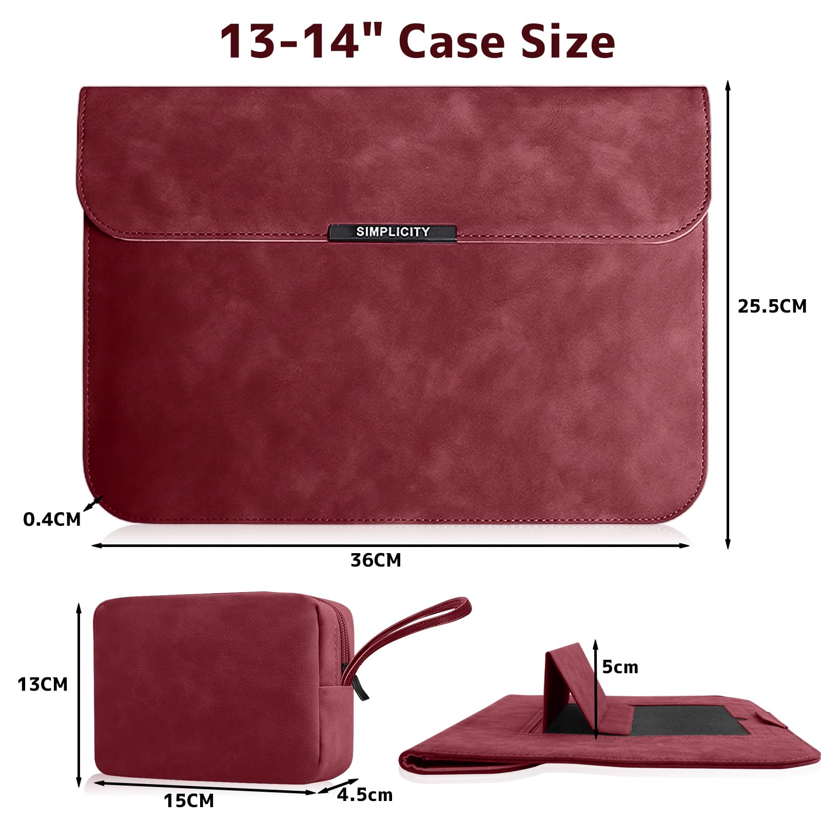 13-14 Pulgadas Funda para MacBook Pro 13-14" M5/M4/M3/M2/M1 Pro/MAX