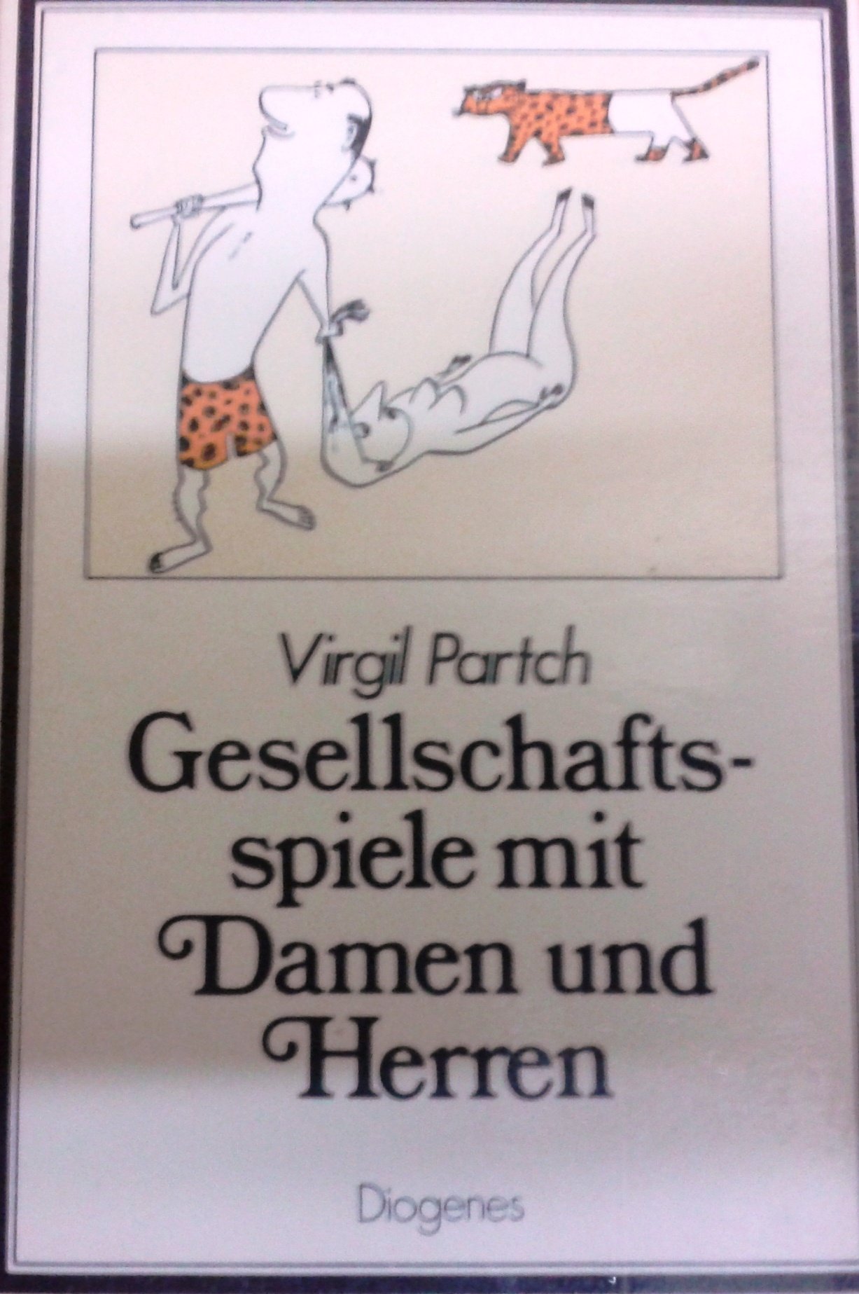 Gesellschaftsspiele mit Damen und Herren. (Livre en allemand)