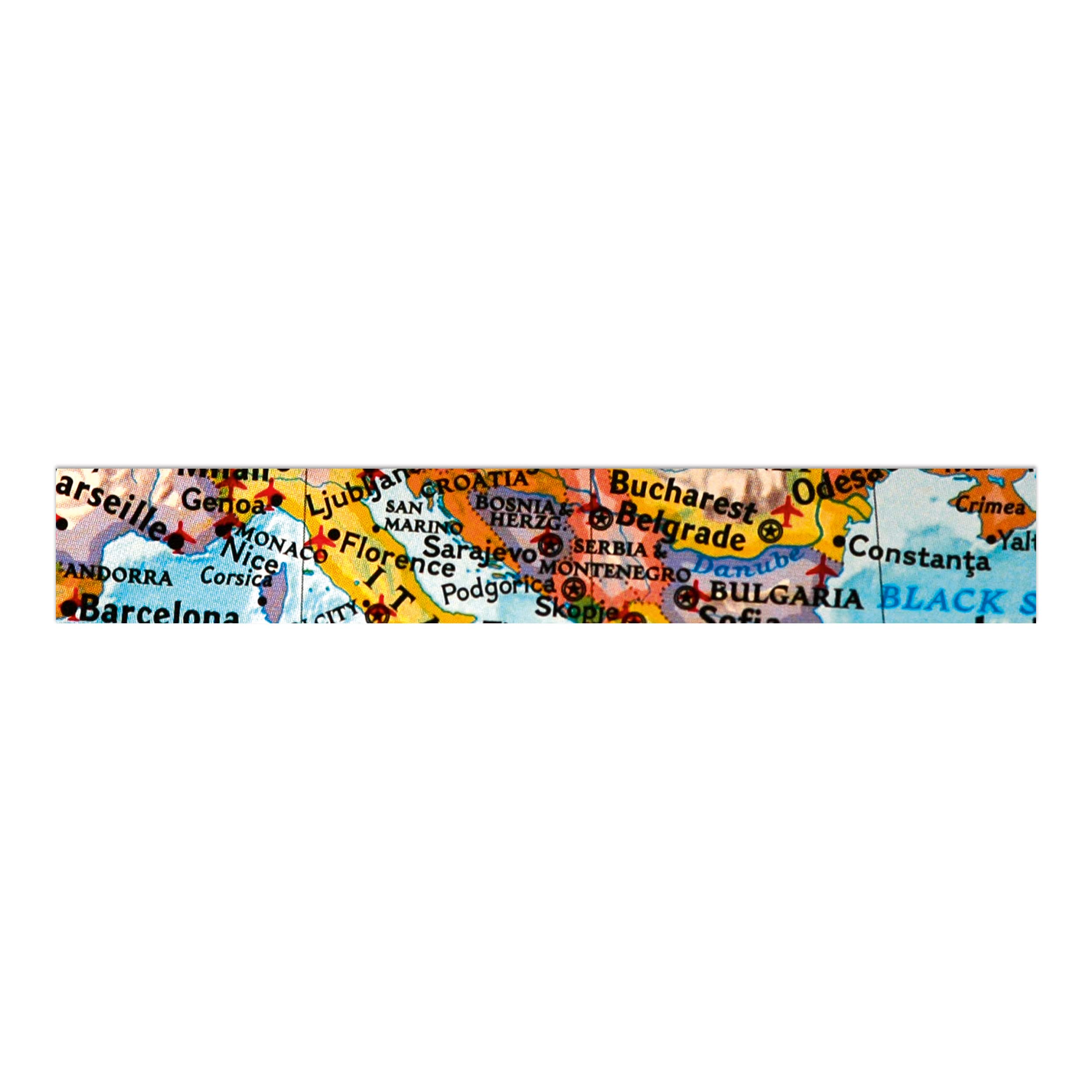 Ursus 59090038 Masking Tape Approx. 30 mm x 10 m, Map 4