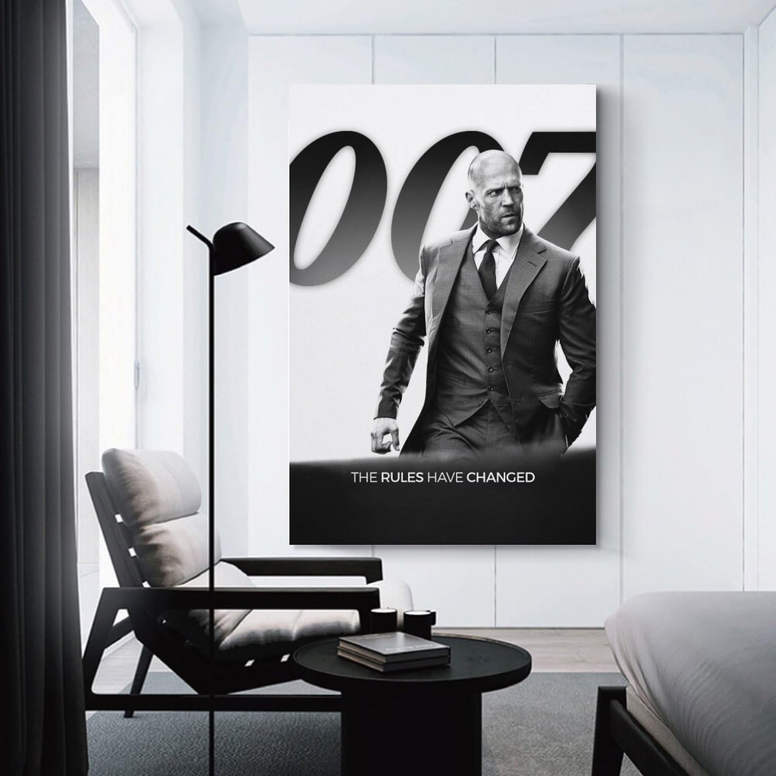 Amazon.co.jp: US俳優 ジェイソンステイサム 007グッズ ポスター 絵画