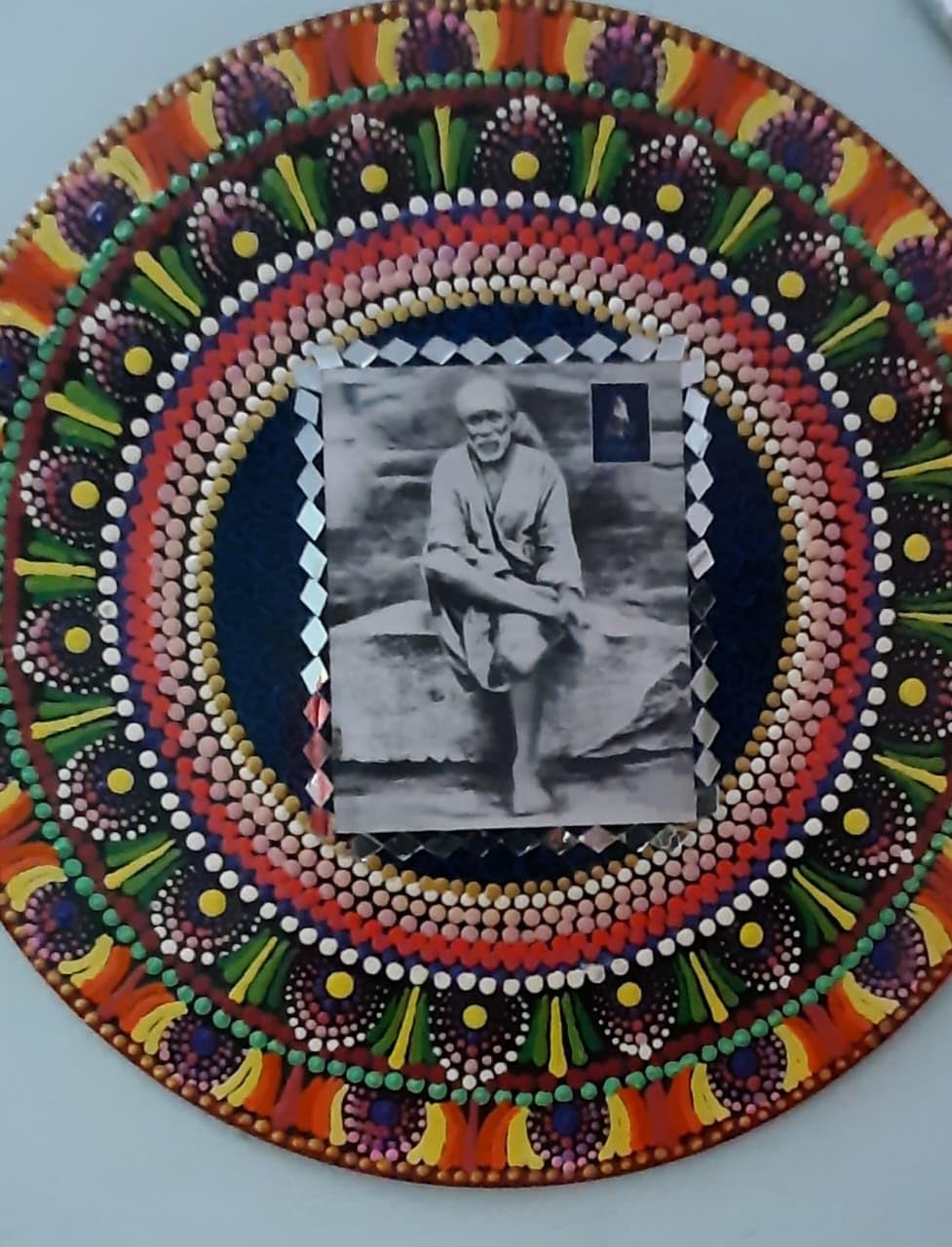Karus hand-painted Sai Baba art-picture-10