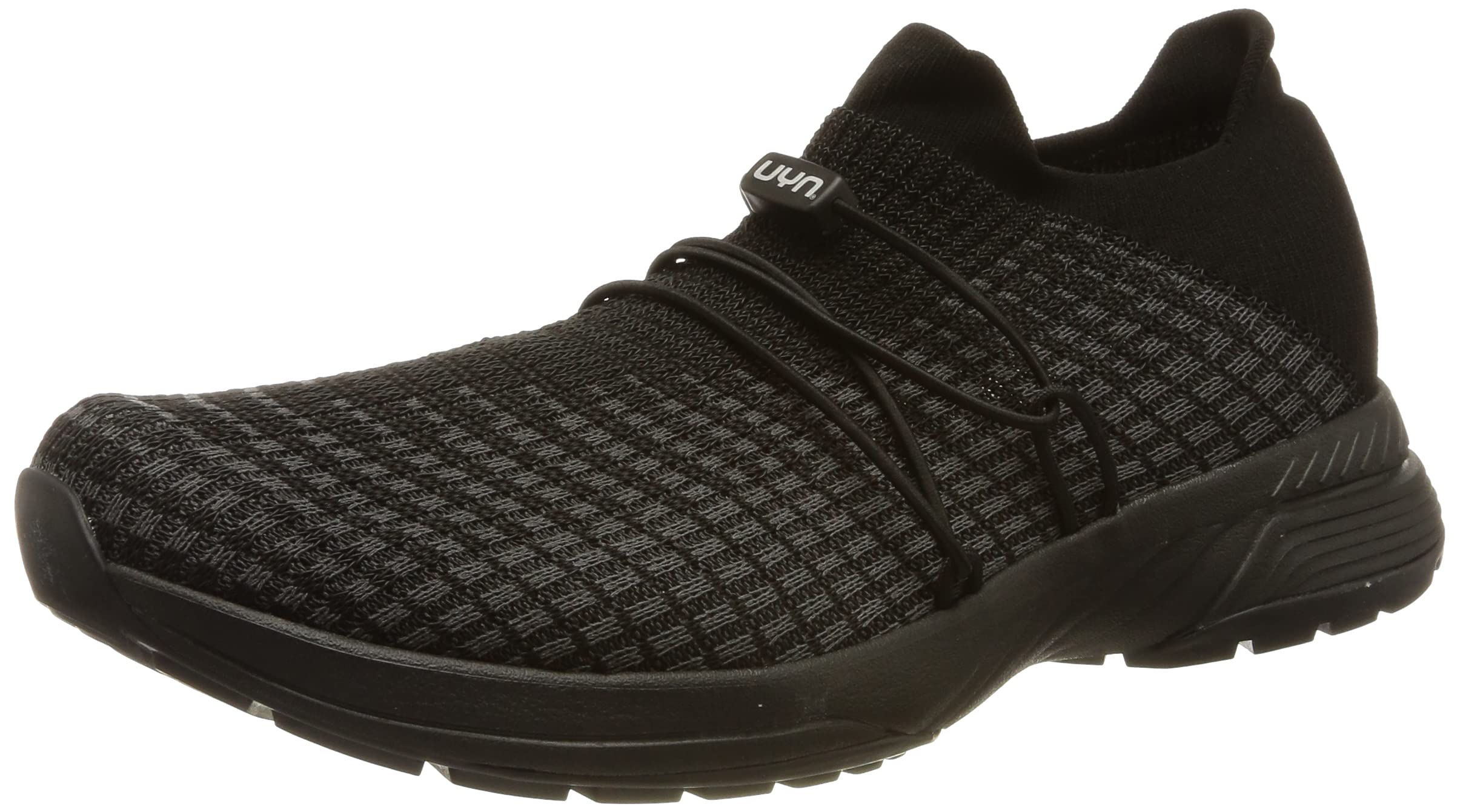 UYN Y100131 Zephyr Black Sole Sneaker Male Grey/Black UK 7