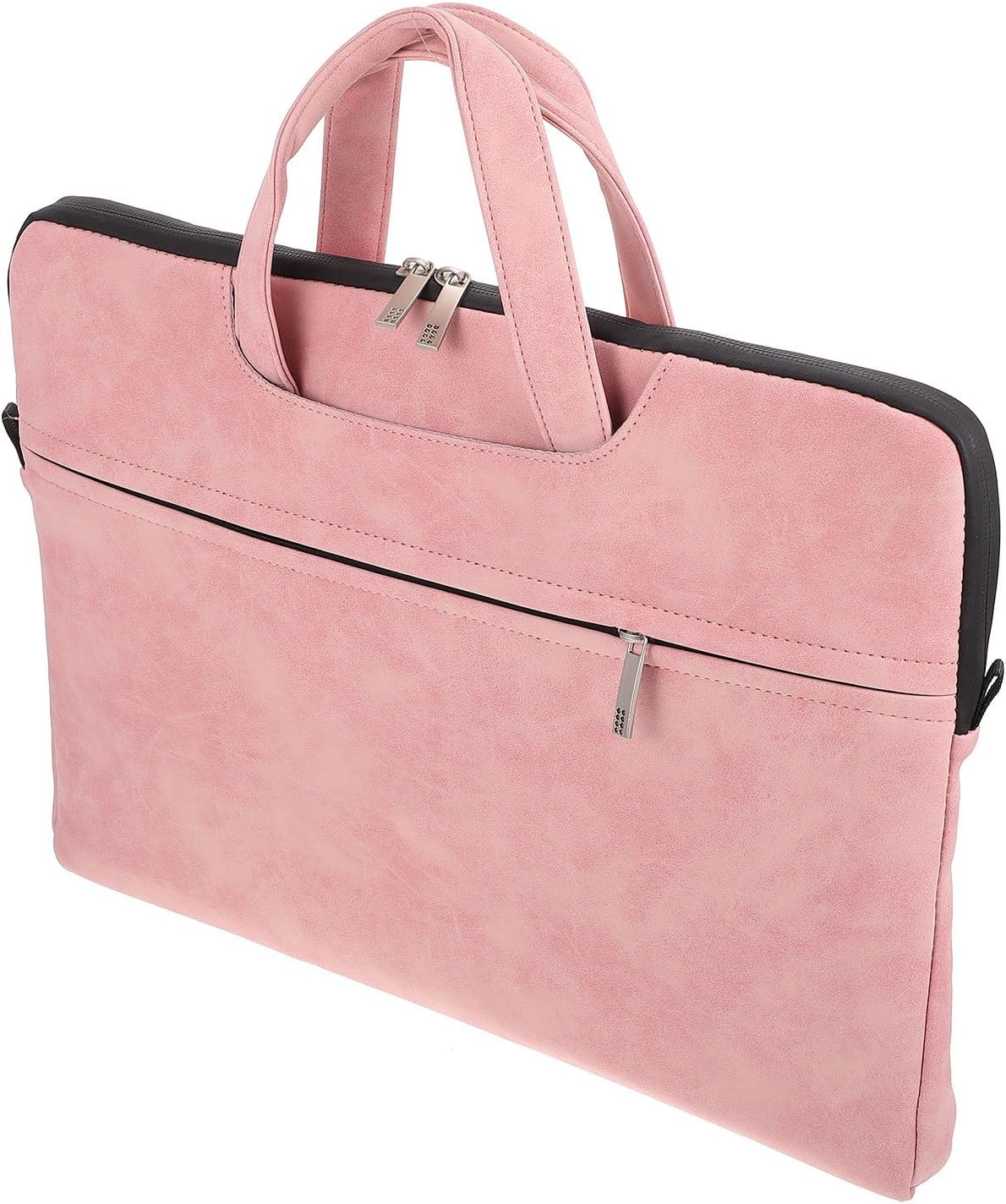 Women’s Laptop Shoulder Bag 15.6-inch Portable Tablet Computer Pouch with Adjustable Strap Waterproof Protective Sleeve for Travel and Daily Use