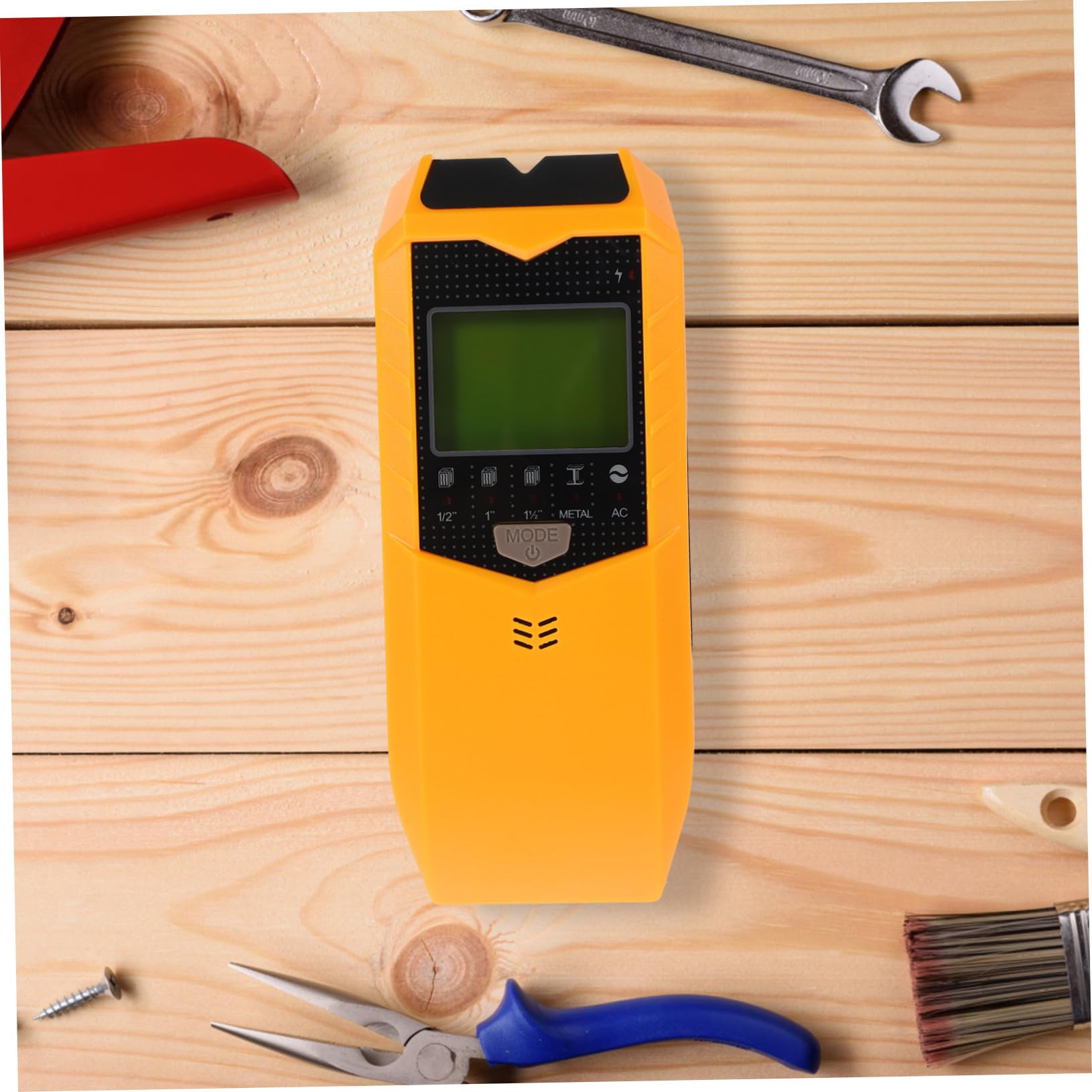 LIFKOME Multifunktionaler Handheld Wanddetektor mit Display für Präzises Auffinden von Metall Holz und Stromleitungen Schnelles Erkennen von Rebar für Tv Schrank Garagenmontage
