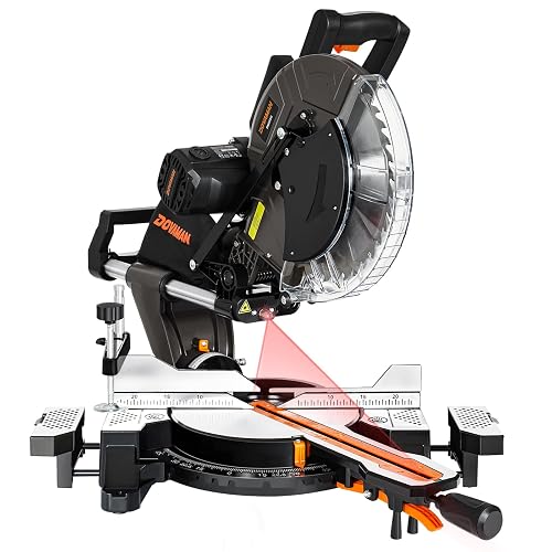 DOVAMAN 12-Inch Dual-Bevel Sliding Compound Miter product photo (Table Saws & Miter Saws) — ScooterReviewPro review