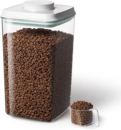 Ankou Dog Food Storage Container with 130ml Scoop – 4L/4.2qt
