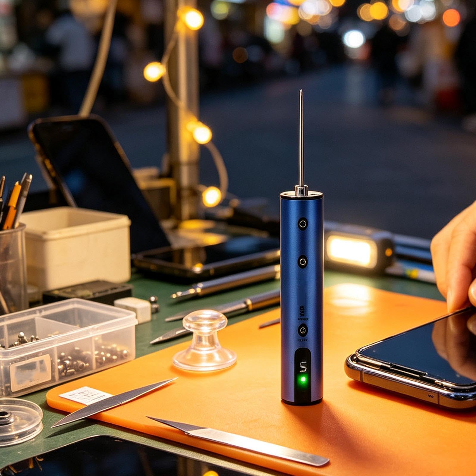 Dispositivo di rimozione della colla dello schermo del telefono ricaricabile potente portatile 1800mAh | OCA - Strumento per la rimozione della colla del telefono per dispositivi elettronici, fai da te, riparazione in loco