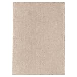 STOENSE Rug, low pile, 170x240 cm, Modern Rugs Living Room Extra Large Small Medium Rectangular Size Soft Touch Thick Pile Living Room Area Rugs Non Shedding (Off-white)