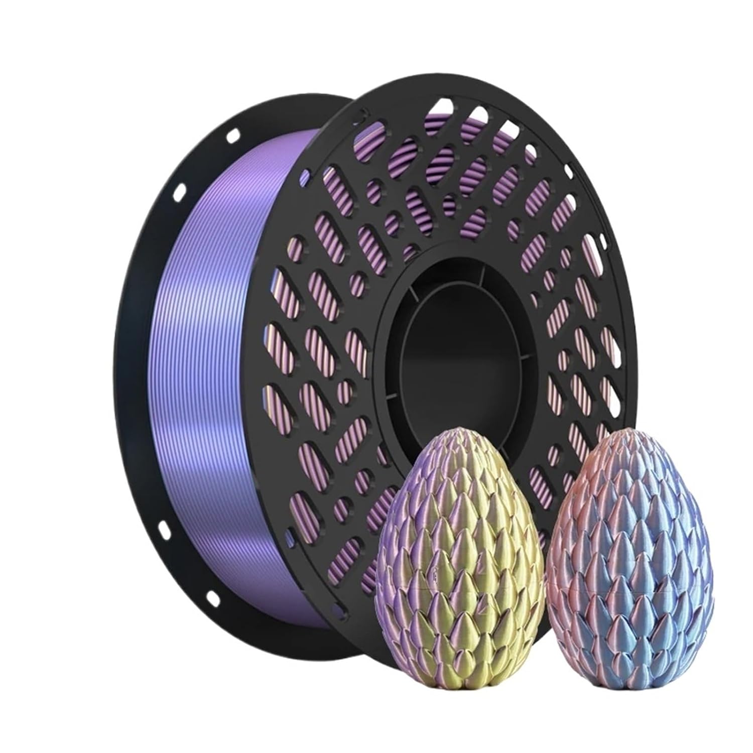 1KG Changing PLA Printer Filament 1.75mm for Printing Four Color Gradient(SS001)