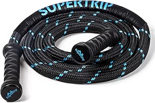 Supertrip Upgraded Weighted Skipping Rope for Fitness Men Women Second G...
