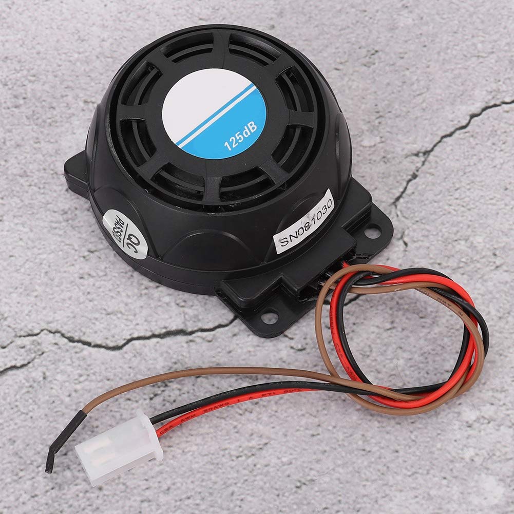 VOBOR Alarma para Moto, de Alarma para Moto Fácil de Instalar Consumo de Energía Ultra Bajo, 105-125 DB Control Remoto para Motocicleta Bocina de Alarma de Seguridad Antirrobo