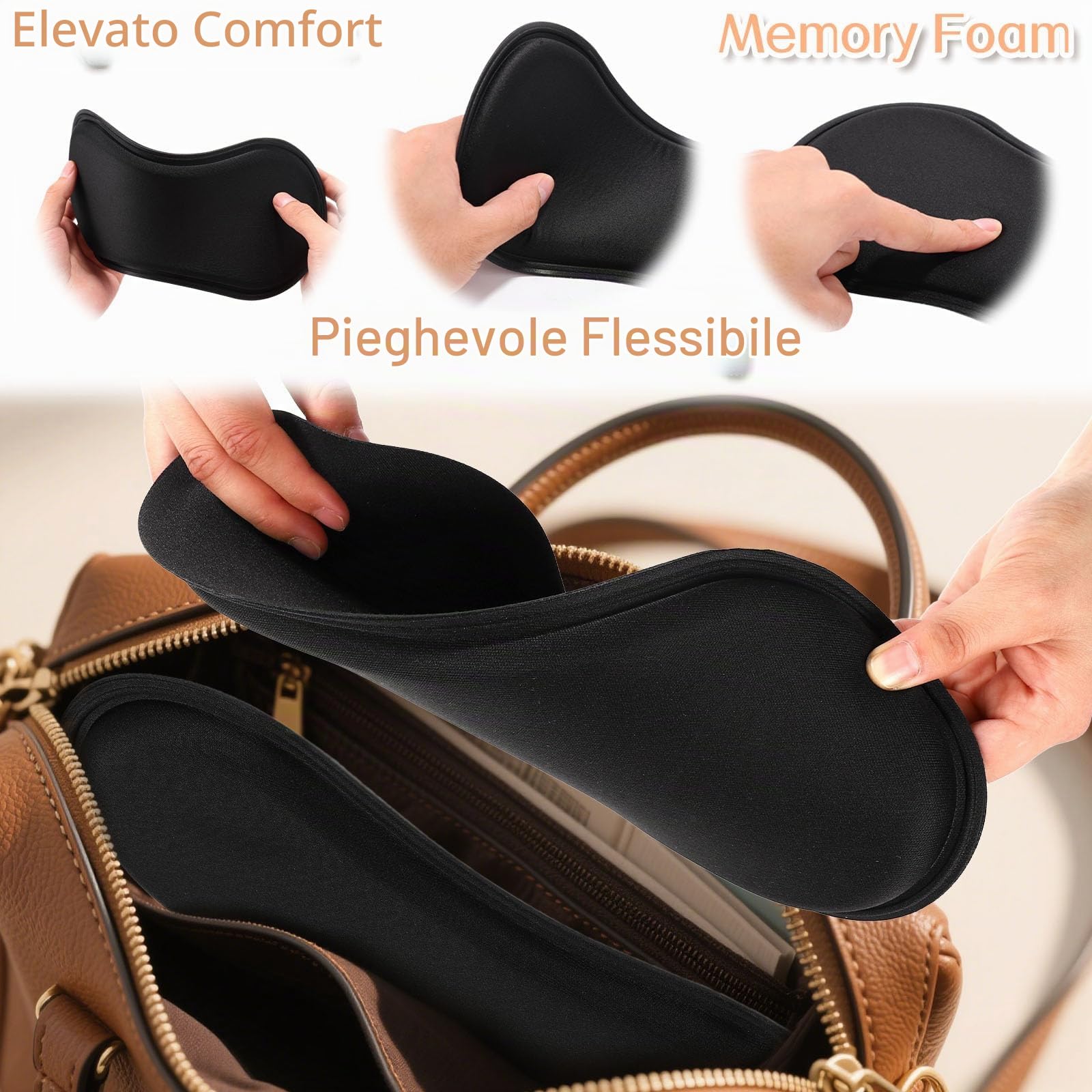 Lyreh 4pz Set Tavola Compressione Addominalei Laterali, Protezioni Laterali Schiuma Lipo con Pannello Compressione Addominale Piatto e Pannello Posteriore Modellante Lombare(Nero)