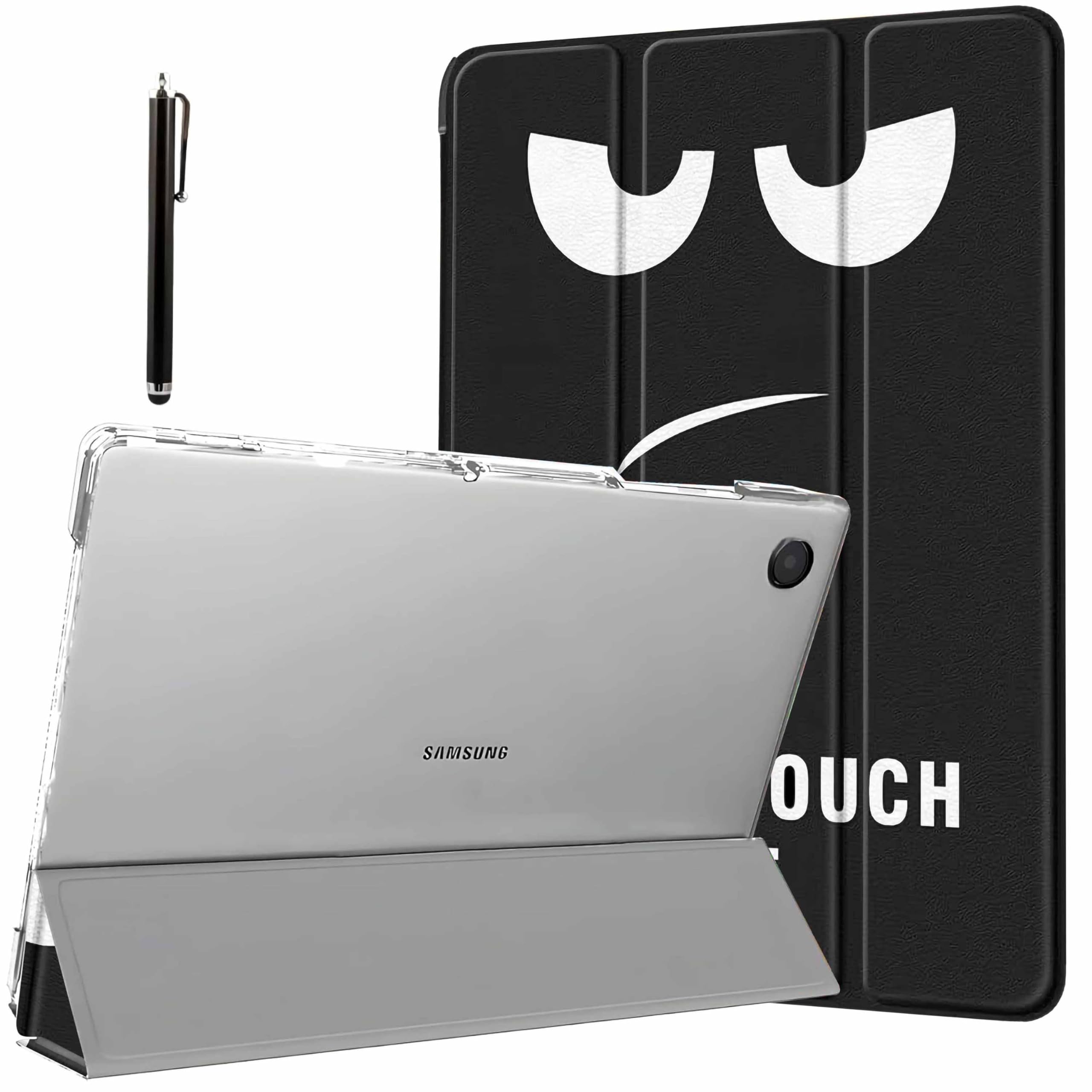 ProElite Cover for Samsung Galaxy Tab A9 Plus 11 inch Case Cover, Smart Flip Case Cover for Samsung Galaxy Tab A9+ 11 inch Translucent Back with Stylus Pen, Marble Purple — Amazon image 8