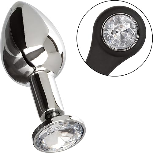 Miniatura 5 de CalExotics Star F*cker Mini Plug - Anillo de soporte de mejora macho de sonda de metal - Negro