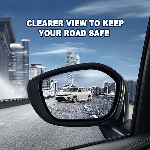 Miniatura 4 de Lqito Espejo lateral izquierdo del conductor compatible con Honda CIVIC SedánHatchback 2022-2025 con vidrio eléctrico, calentado, detección de punto