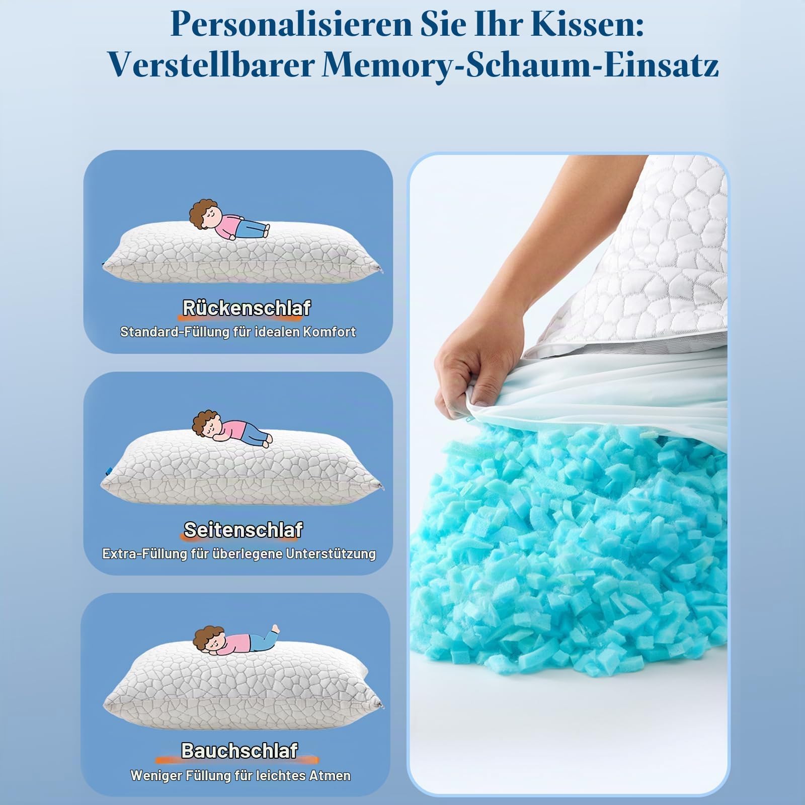 Paquete de 2 almohadas refrescantes