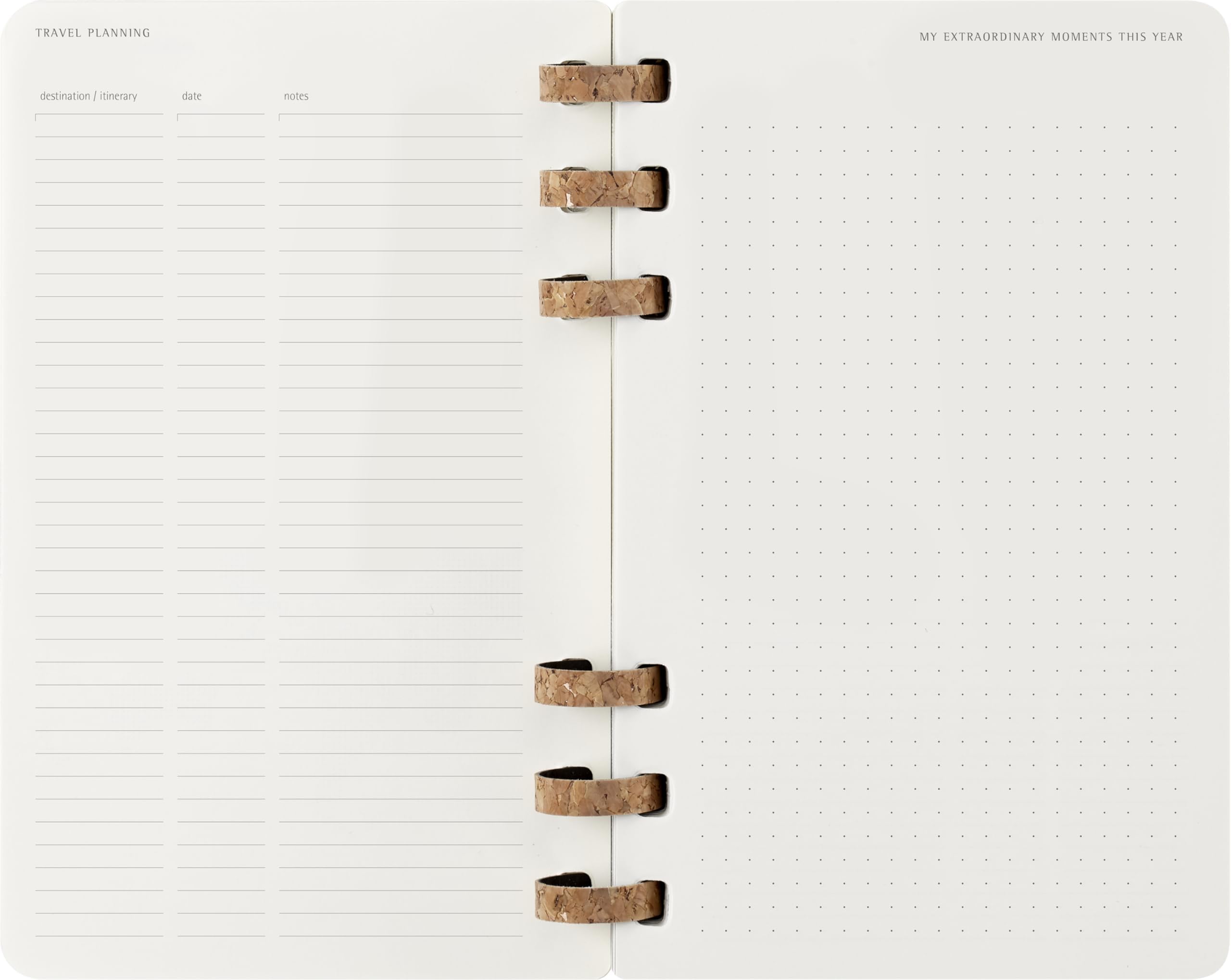 Moleskine Life Planner 2026, Wochen- und Monatsplaner Spiral 12 Monate, Weicher Einband und Gummibandverschluss, Farbe Schwarz, Größe Large 13x21 cm