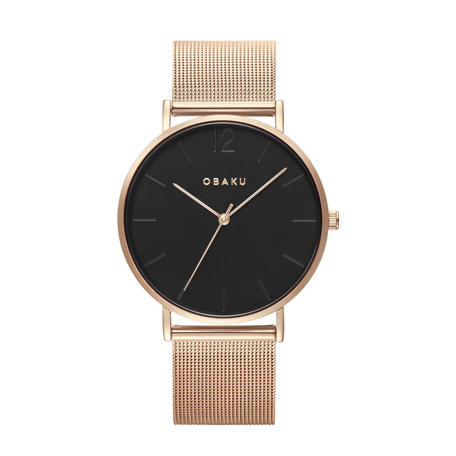 Obaku Mark Gerbera Analog Black Dial Mens Watch-V197GXVBMV (B0831K6PCN) Amazon Price History, Amazon Price Tracker