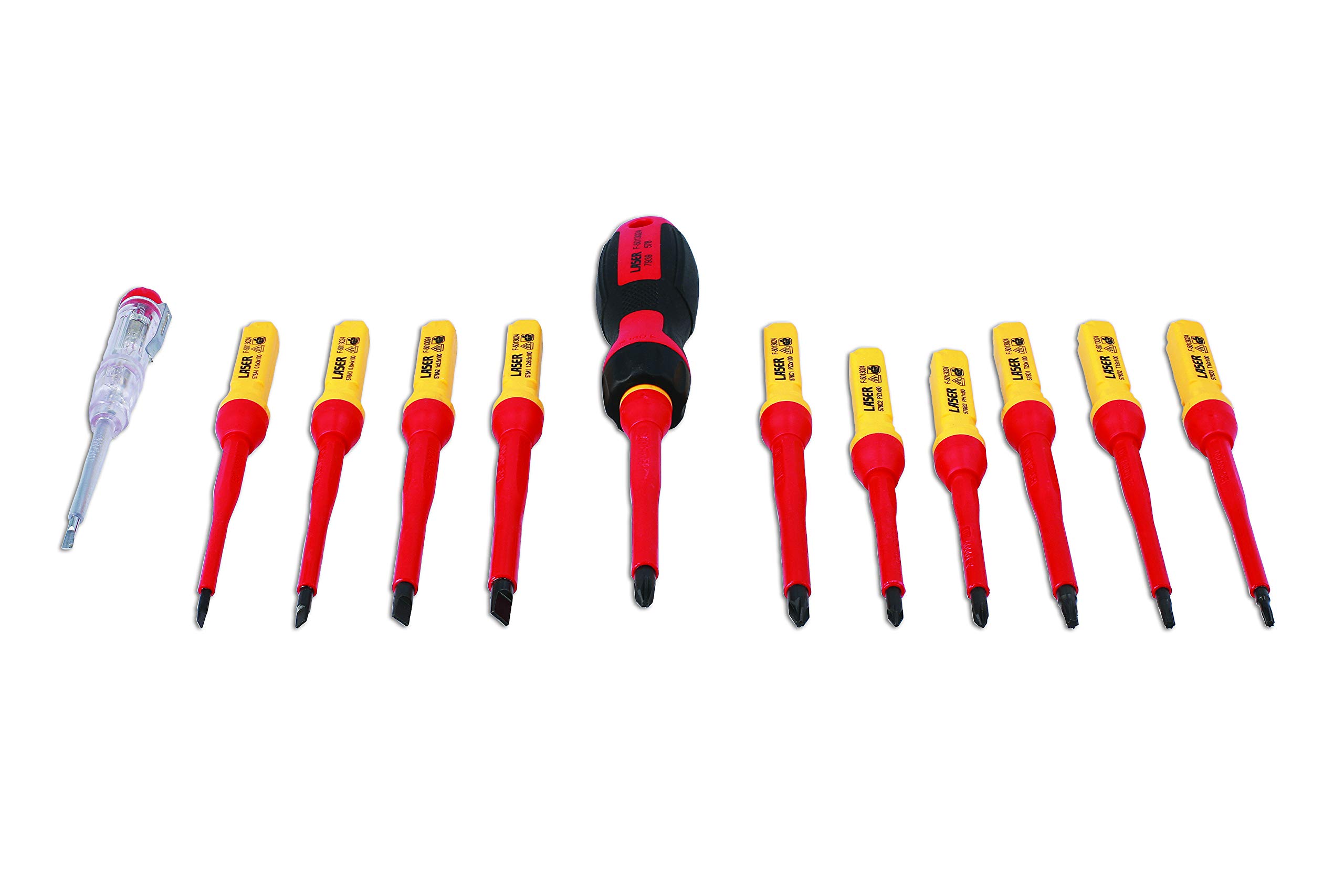 Laser Tools Insulated Screwdriver Set 13pc 7939