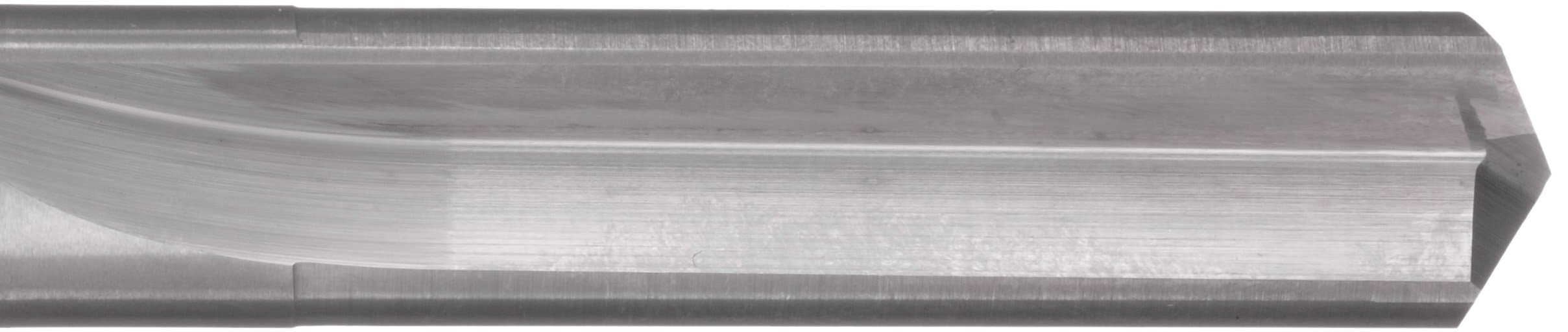 Chicago Latrobe - 78600 769 Solid Carbide Short Length Drill Bit, Uncoated (Bright) Finish, Round Shank, Straight Flute, 140 Degree Converntional Point, 1/4