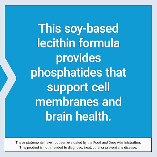 Miniatura 6 de Life Extension La lecitina, promueve la estructura y función celular saludable en el cerebro, sin gluten, sin OMG, vegetariana, 16.01 oz