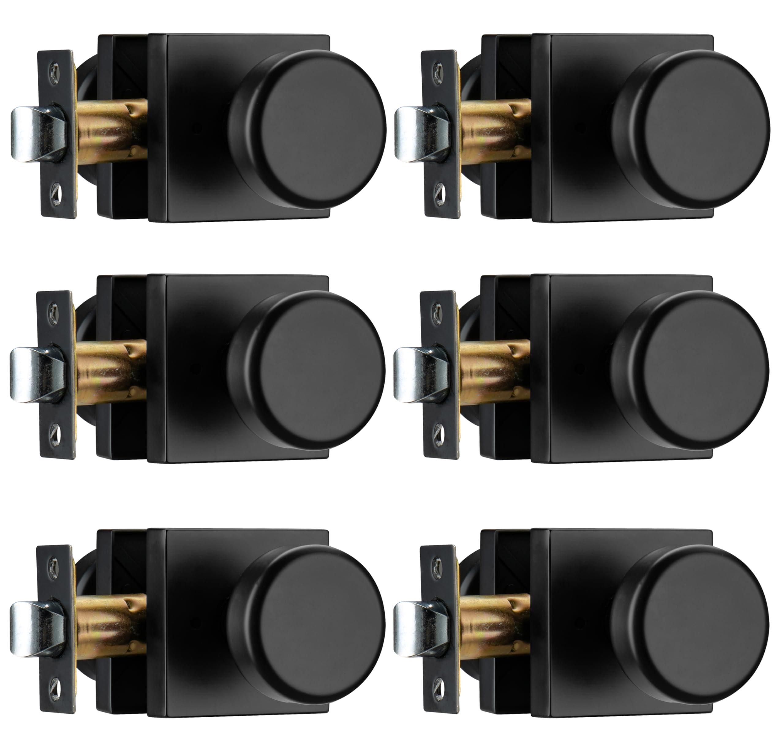 Black Door Knobs - Modern & Vintage Style -23