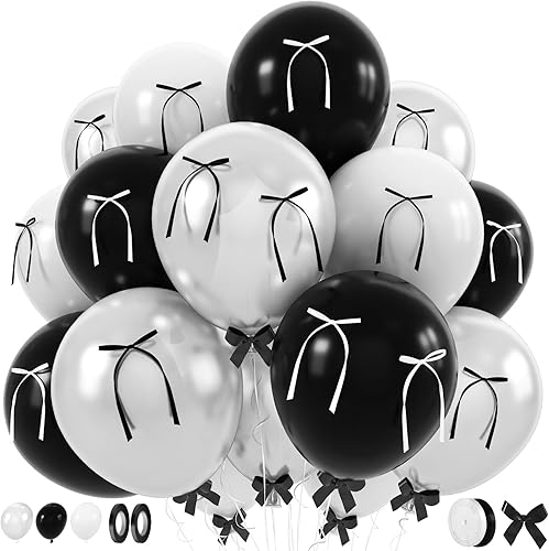 Miniatura 20 de Globos de Doble Relleno Blanco Perla y Rosa, 50 piezas Globos de Látex de Doble Relleno Blanco Arena Perla Rosa Retro Polvoriento para Mujeres y