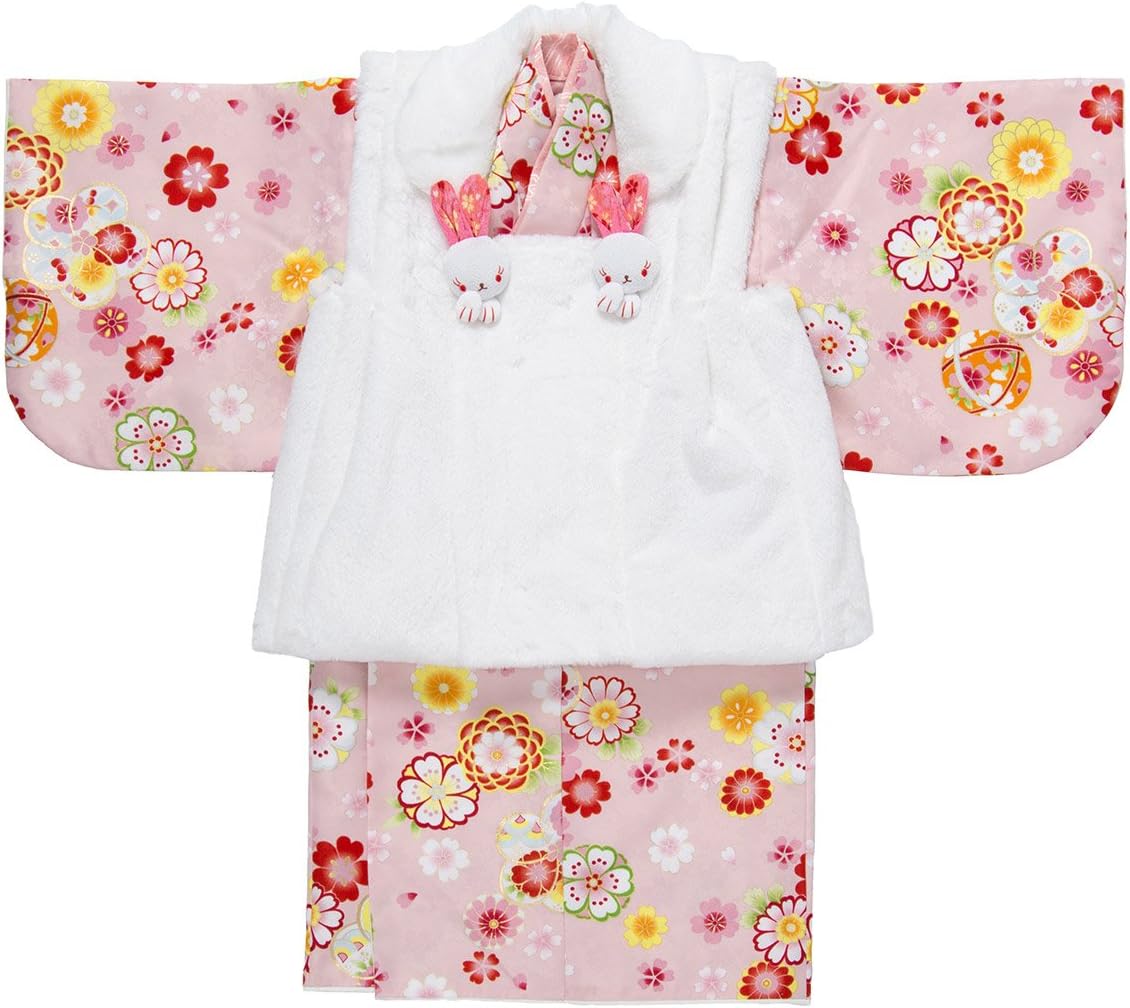 ☆アンティーク 女の子 子供着物 7歳 七五三 大正ロマン NO48