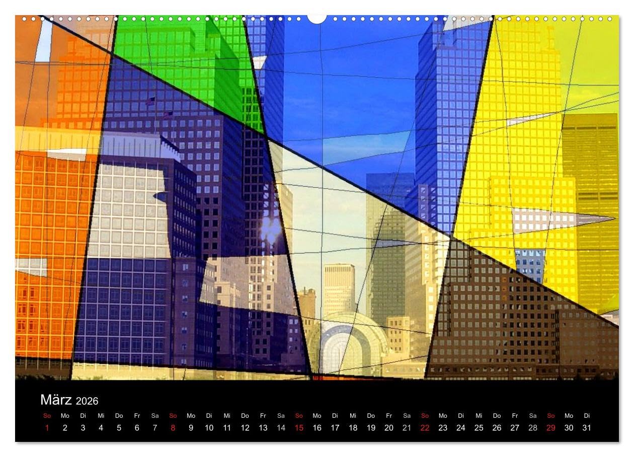 MEDIA-ART Der Kunstkalender (hochwertiger Premium Wandkalender 2026 DIN A2 quer), Kunstdruck in Hochglanz: Die schönsten Collagen von BERNADO-ART (CALVENDO Kunst)