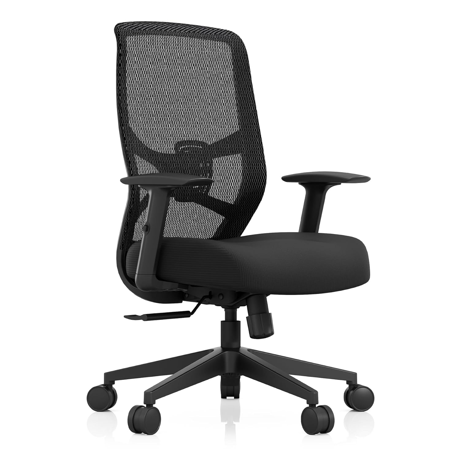 Tempur-Pedic ProTask Executive Task Office Chair with Cooling Gel Layer and Built-in Lumbar Support Height-Adjustable Ergonomic Mesh Office